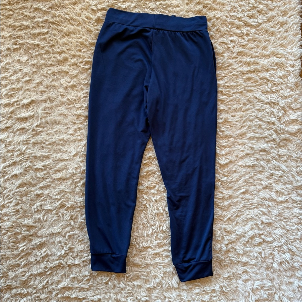 Adrienne Vittadini brand blue joggers Women’s size medium - Picture 2 of 3